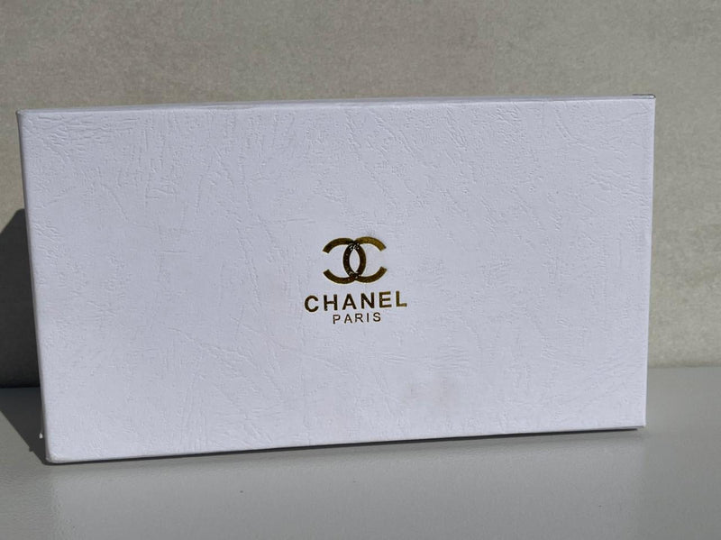 Chanel new trendy black leather model women’s wallet