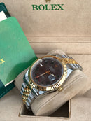 Datejust bicolour Wimbledon model