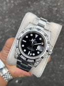 Rolex GMT Master ll Black diamonds