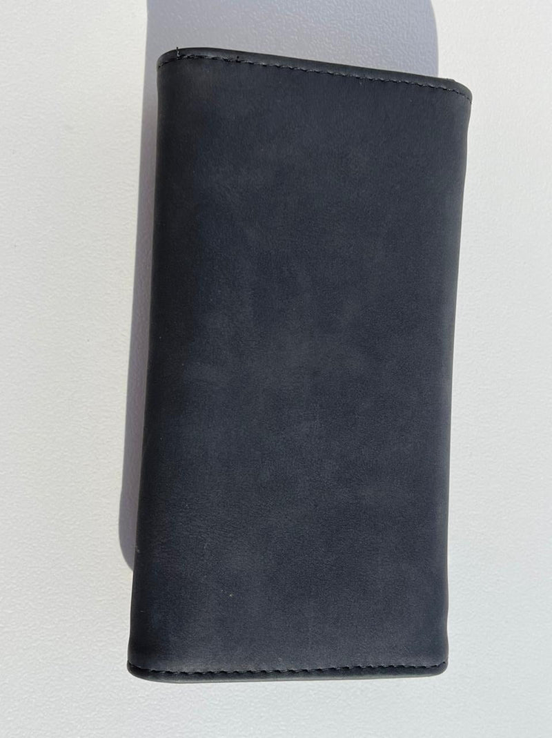 Prada new trendy black leather model women’s wallet