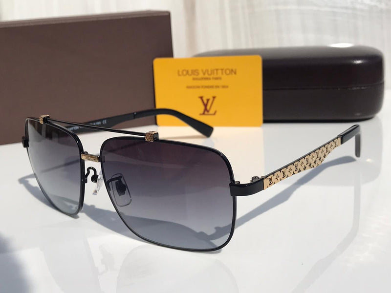 LOUIS VUITTON ACETATE RIDER PRINT SUNGLASSES