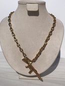 Full bold Gold color AK47 Necklaces