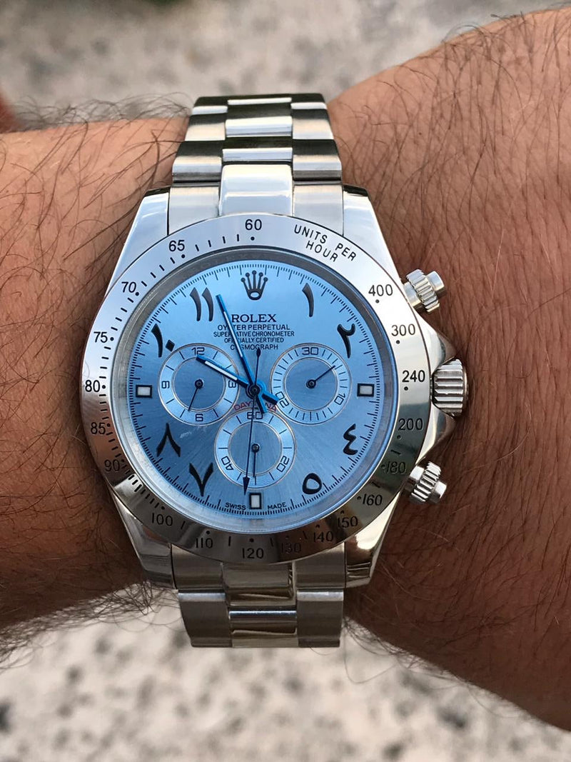 Best Replica Rolex Daytona Arabic Numerals