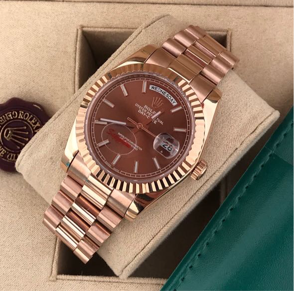 Rolex Daydate brown dial
