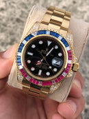 Rolex Submariner rose gold Iced Out