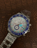 Rolex Yacht Master ll standard grey with white dial 1:1 Doublete super clone ETÁ