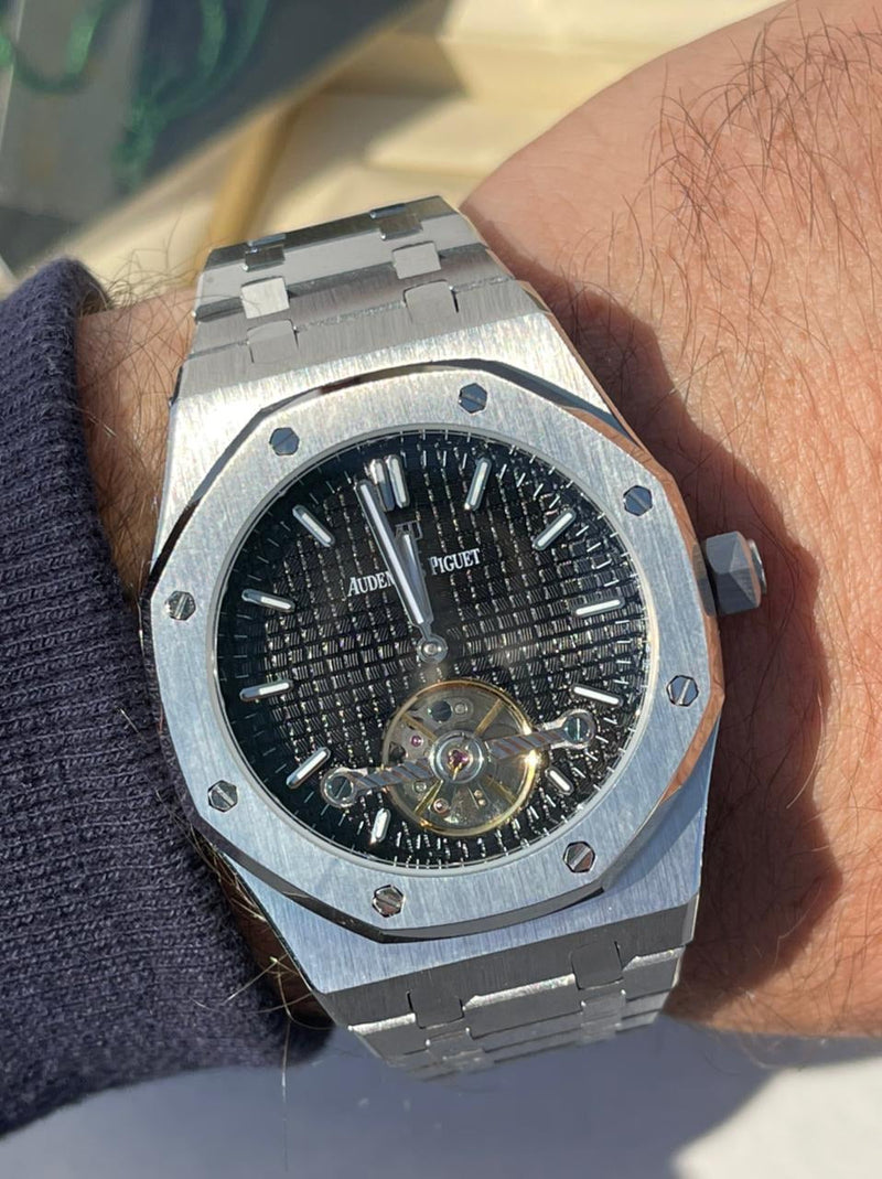 Best Replica Audemars Piguet Tourbillon Black new model