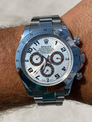Rolex Daytona with white dial