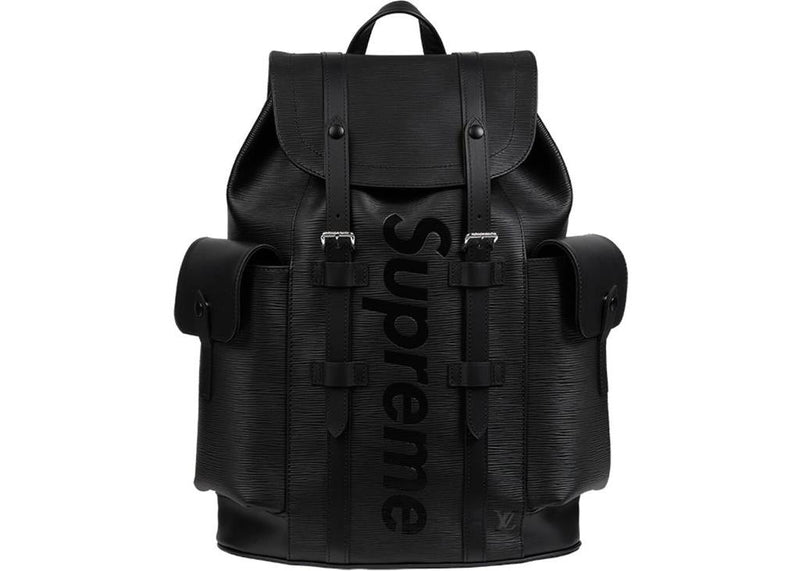Louis Vuitton Supreme black travel bag men’s