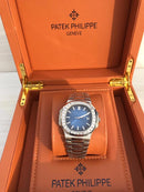 Patek Philippe Nautilus Blue diamonds