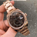 Rolex Sky-Dweller Chocolate