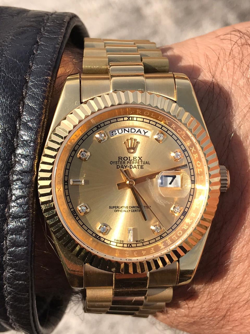 Rolex Daydate with Diamonds