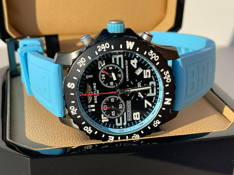 Breitling Super Ocean Blue Rubber