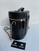 Chanel new trendy black leather model women’s bag