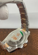 Rolex GMT Master ll two tone rose gold with black dial 3285 1:1 Doublete ETÁ