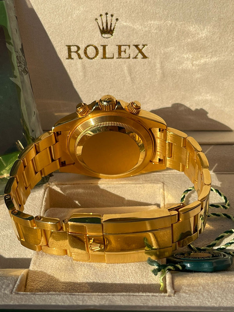 Best Replica 18 karat gold Rolex Daytona Cosmograph 1:1 Doublete ETÁ