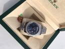Rolex Daydate 40 mm blue dial Iced Out