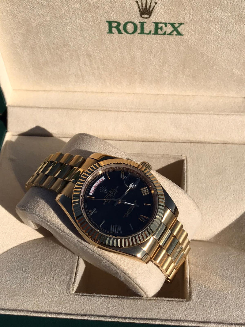 Rolex Daydate Gold Roman Numerals