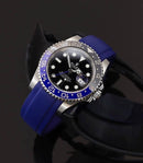 Rolex blue GMT master II with blue strap