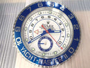 Yacht Master II grey/white wall clock