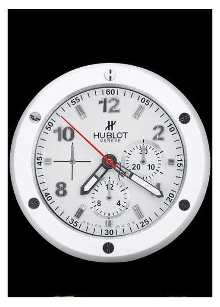 Hublot white wall clock