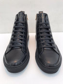 Best Replica LV long black leather shoes - sneakers