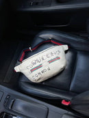 GG Supreme messenger bag men’s new white urban model