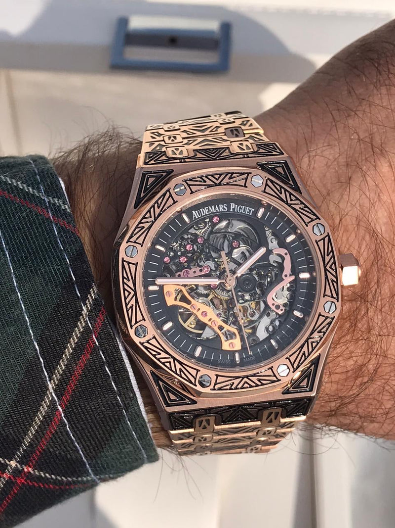 Best Replica Audemars Piguet Skeleton Hand Engraved