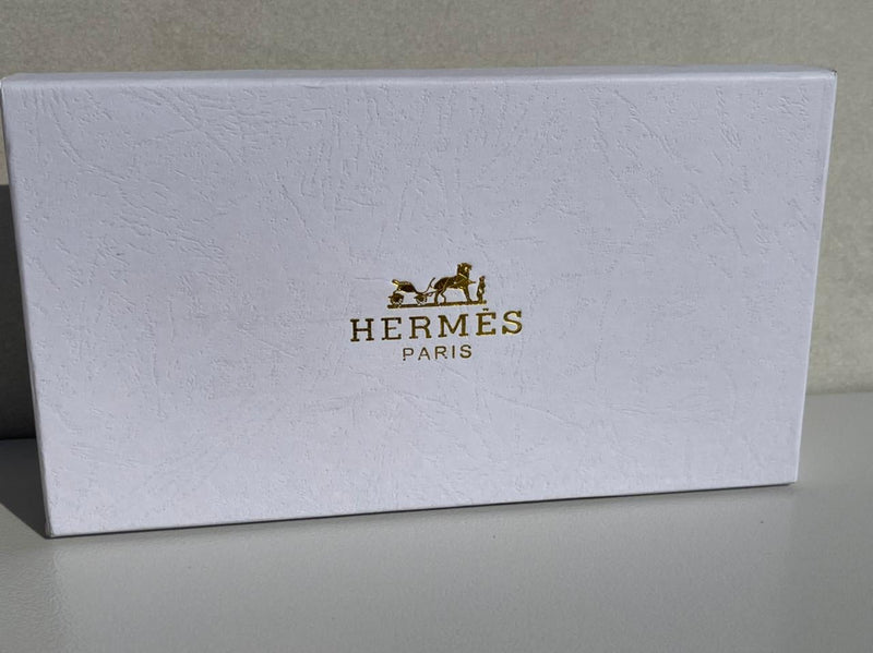 Hermes new trendy black leather model women’s wallet