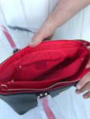 Lobutin black colour women casual and work bag