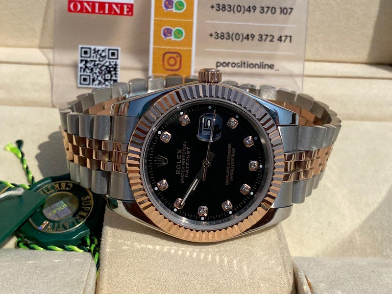Rolex Datejust Bicolor with diamonds