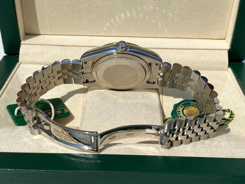 Rolex Datejust Wimbledon 2020 with rhodium dial