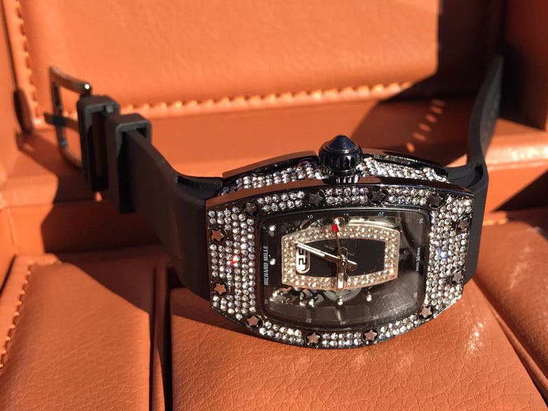 Richard Mille Jasper Diamond Dial on Mad Iced Out