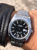 Rolex Datejust jubilee black dial