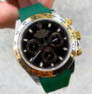 Rolex Black Daytona with black strap