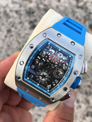 Richard Mille 011 Automatic Flyback Chronograph - Felipe Massa Blue