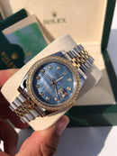 Rolex Datejust bicolor with Diamonds