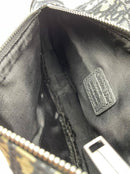 Dior blue shoulder pistole bag