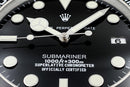 Submariner black & white wall clock