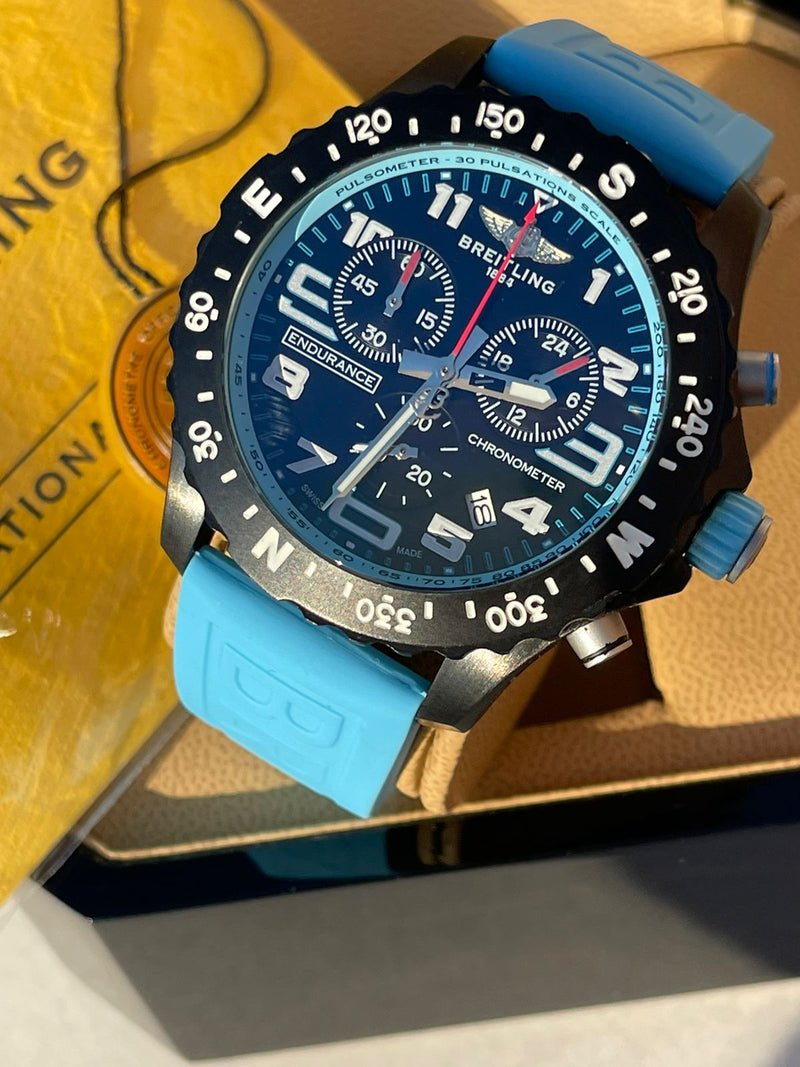 Breitling Super Ocean Blue Rubber