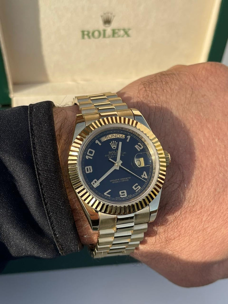 Rolex Daydate Yellow Gold with numbers