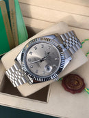 Rolex Datejust with diamonds