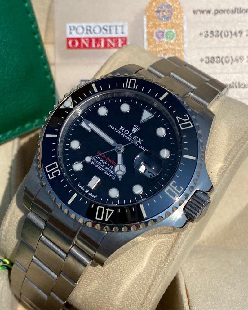 Rolex Sea-Dweller Deepsea red sings