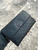 GG full black hand bag