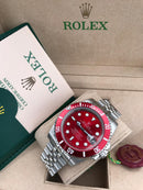 Rolex Submariner red dial jubile bracelet