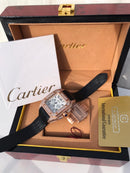 Cartier Santos 100 Diamanti Iced Out