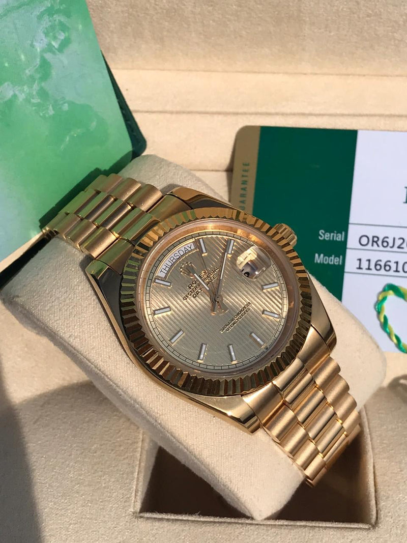 Rolex Daydate gold Oyester Yellow Gold