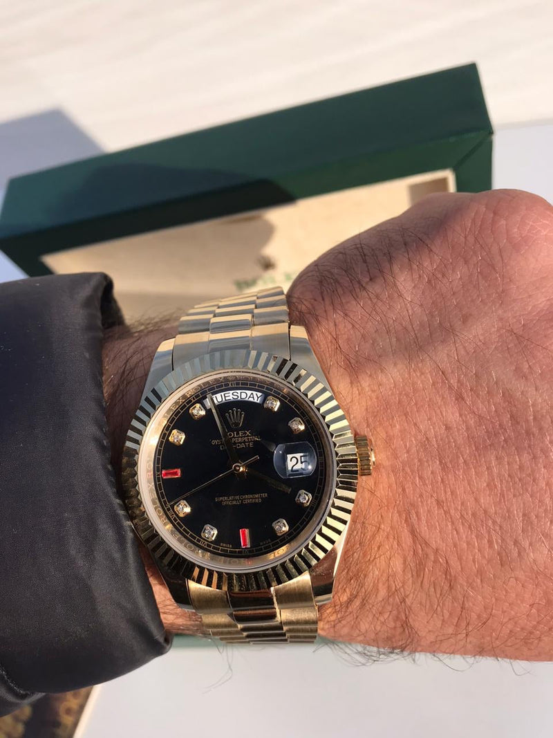 Rolex Daydate With Diamonds