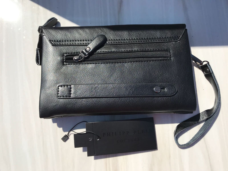 Philipe Plein full black big hand bag