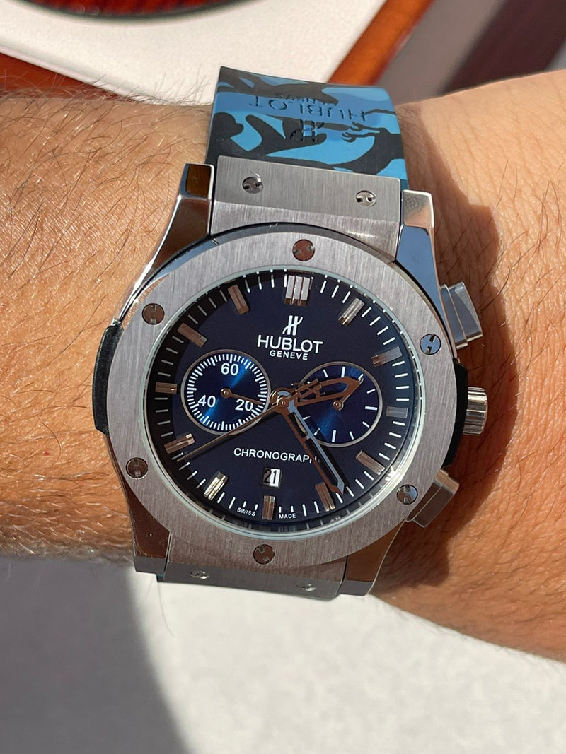 Best Replica Hublot Blue Army